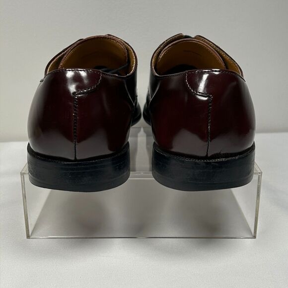 Cole Haan Men’s Cap Toe Oxford Dress Shoes – Oxblood Leather Size 11 - Picture 5 of 8